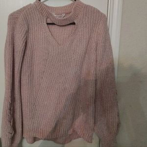 Cut out sweater